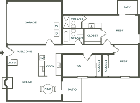 The Ash Floor Plan